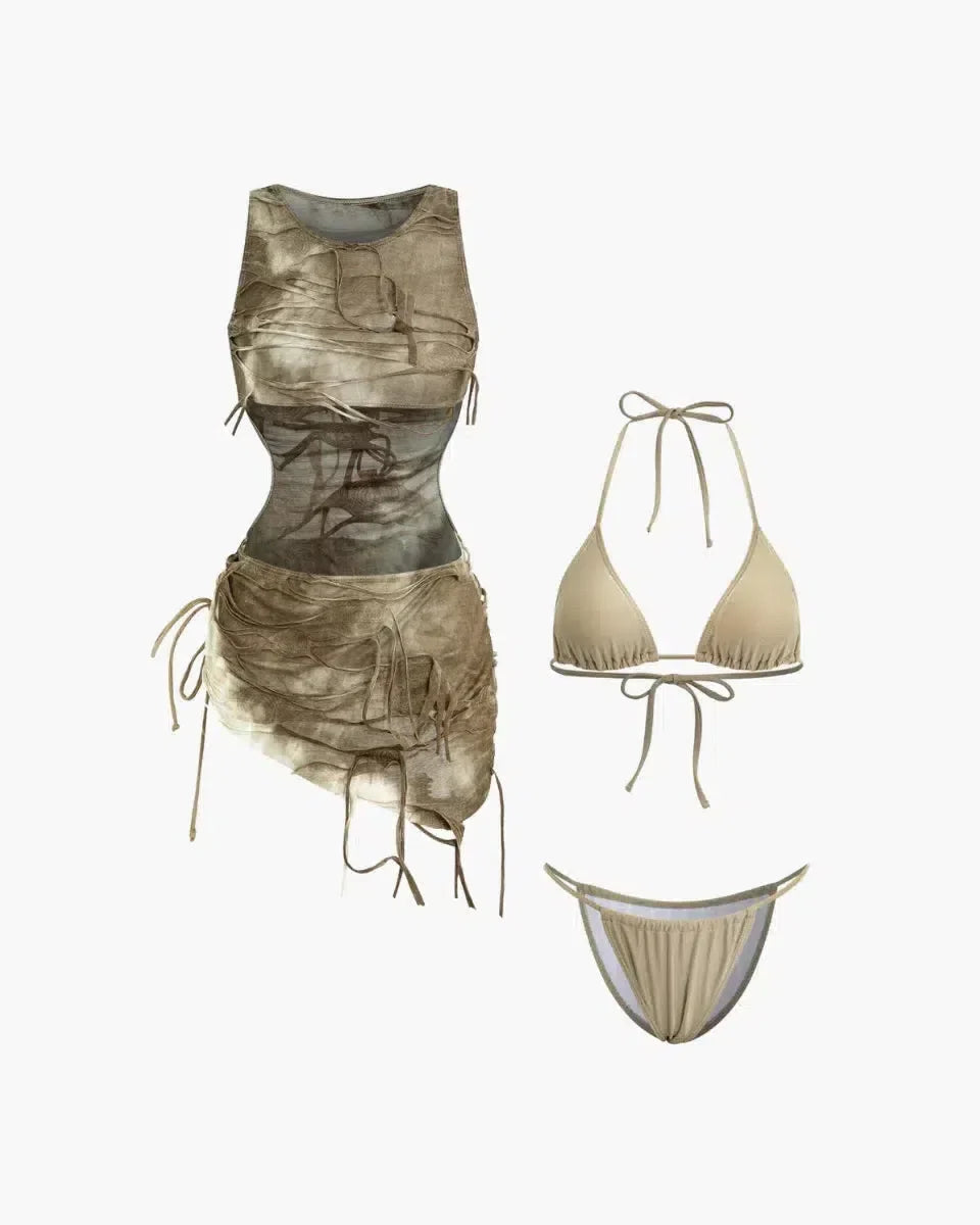 Lazina – Vibrant colors – Tie-dye bikini set-15138008629632-Santi Vento Atelier