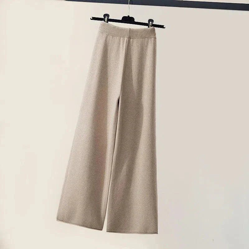 Léonie – Wide-leg pants – Three-piece set-15140896178560-Santi Vento Atelier