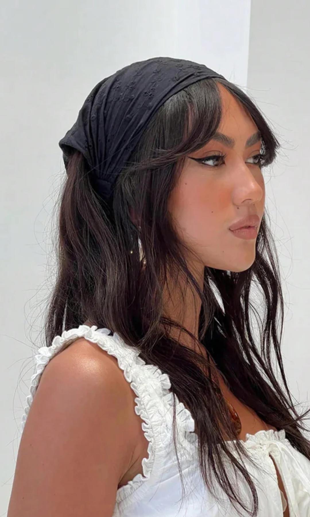 Liora – Embroidered lace – Headscarf-15143503888768-Santi Vento Atelier