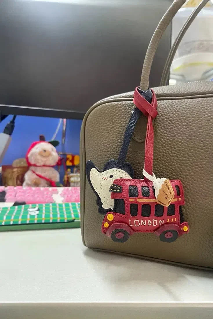 London Bus – Classic design – Bag Charm-15137985659264-Santi Vento Atelier
