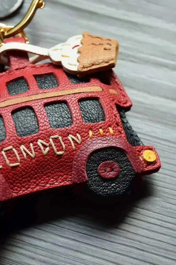 London Bus – Classic design – Bag Charm-15137985659264-Santi Vento Atelier