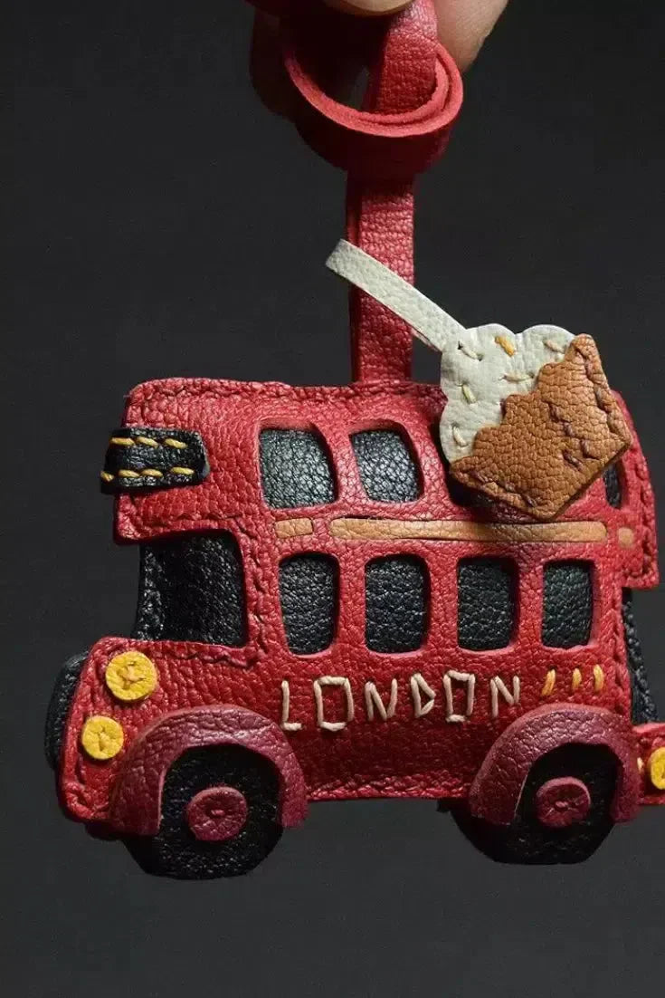 London Bus – Classic design – Bag Charm-15137985659264-Santi Vento Atelier