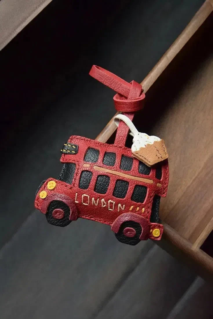 London Bus – Classic design – Bag Charm-15137985659264-Santi Vento Atelier