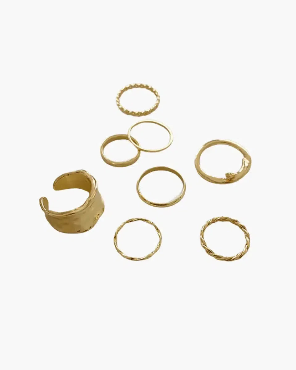 Lorena Elegante – Minimalist design – Ring set-15137988313472-Santi Vento Atelier