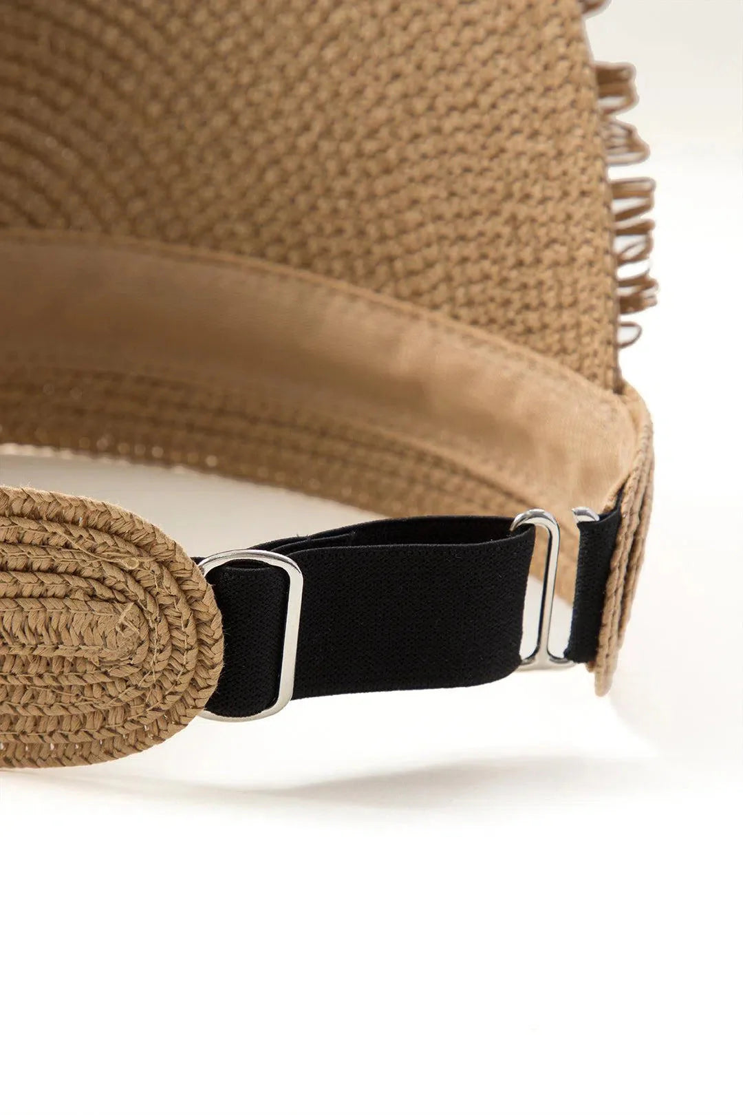 Lorielle – Summer fringe – Wide-brim visor-15137968390528-Santi Vento Atelier