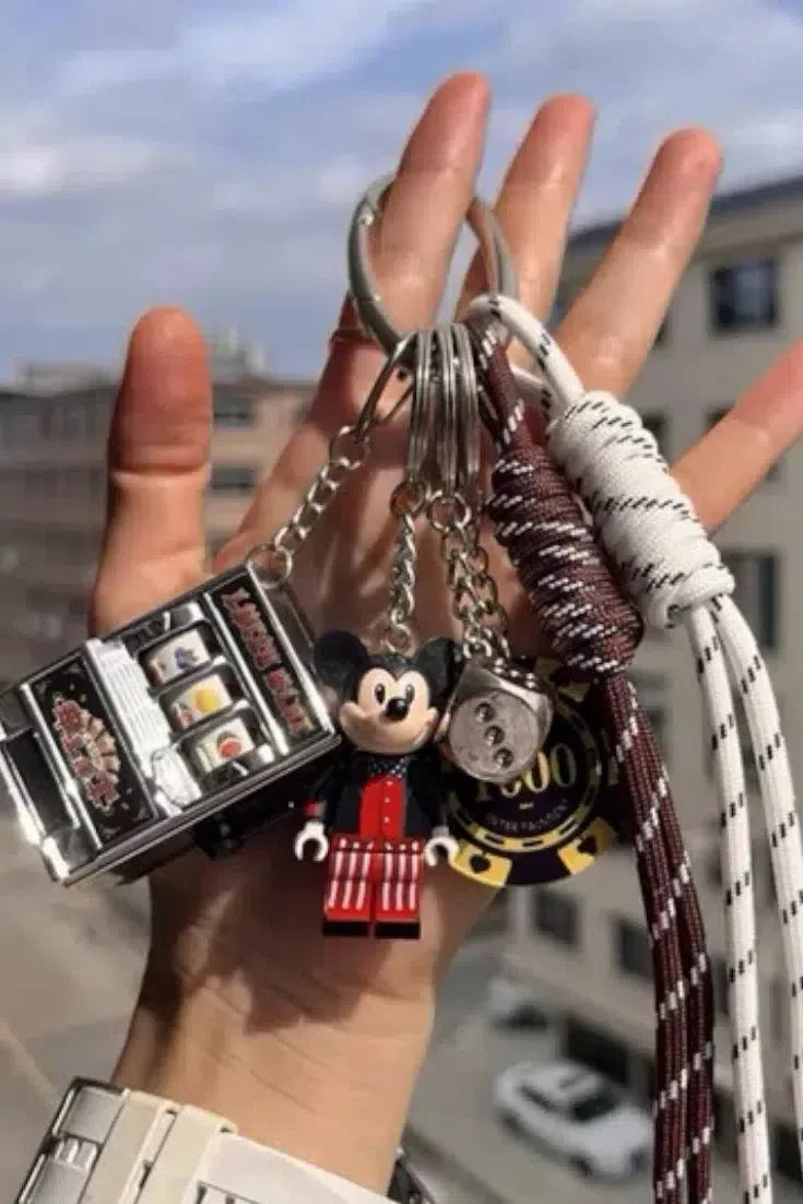 Lucky Slot – Playful design – Bag charm-15137985462656-Santi Vento Atelier