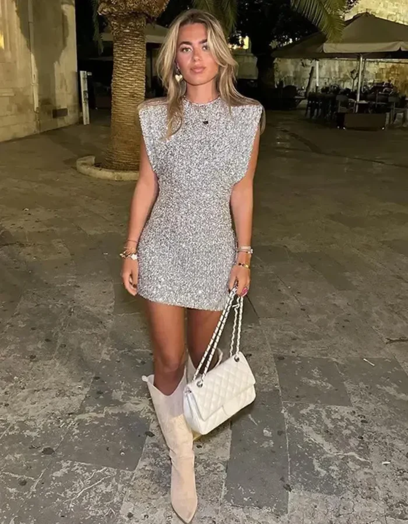 Lumina – Glamorous design – Sequin mini dress-15140814684544-Santi Vento Atelier