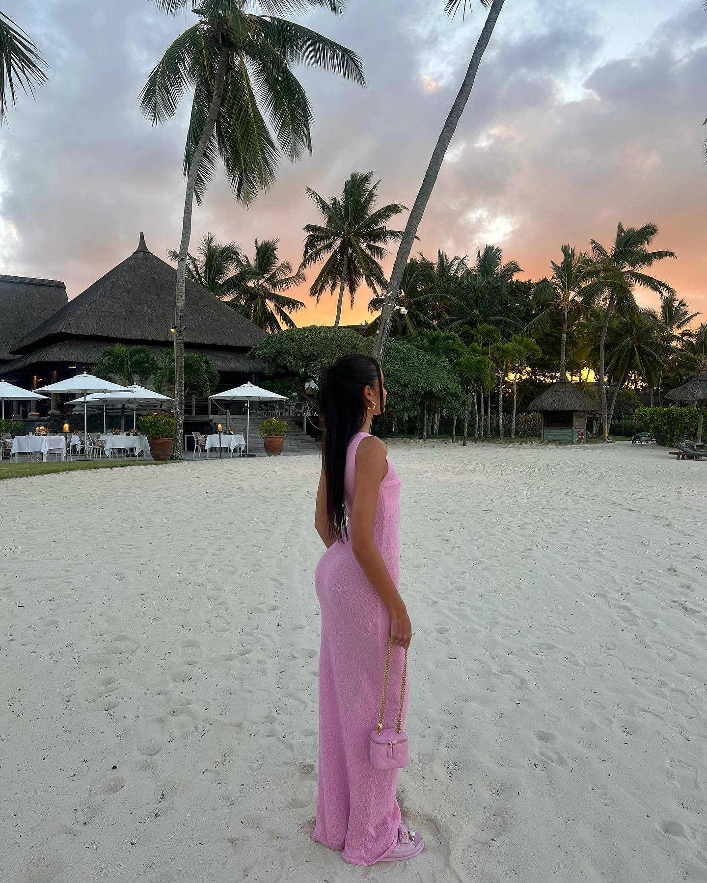 Lumivetta – Twist front – Sleeveless maxi dress-15167895306624-Santi Vento Atelier