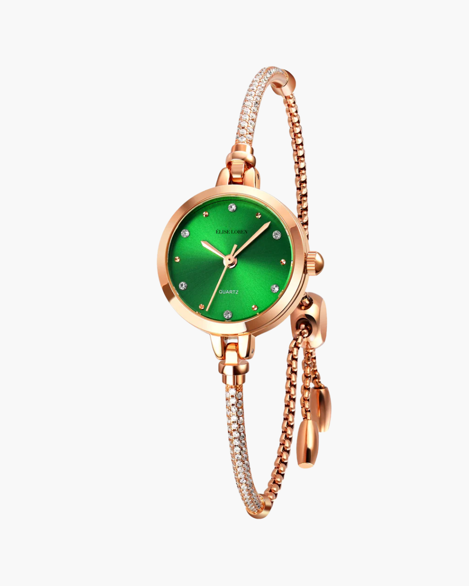 Luna Belle – Elegant bangle style – Bracelet watch-15137987002752-Santi Vento Atelier