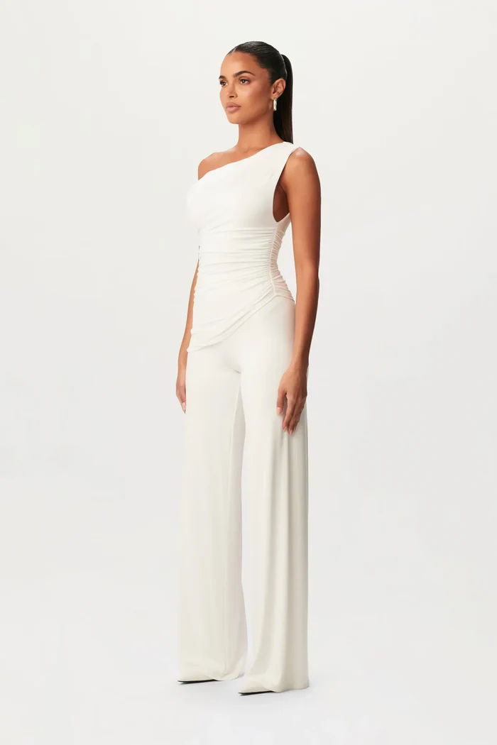 Lunavia – Draped silhouette – One-shoulder jumpsuit-15150289387904-Santi Vento Atelier