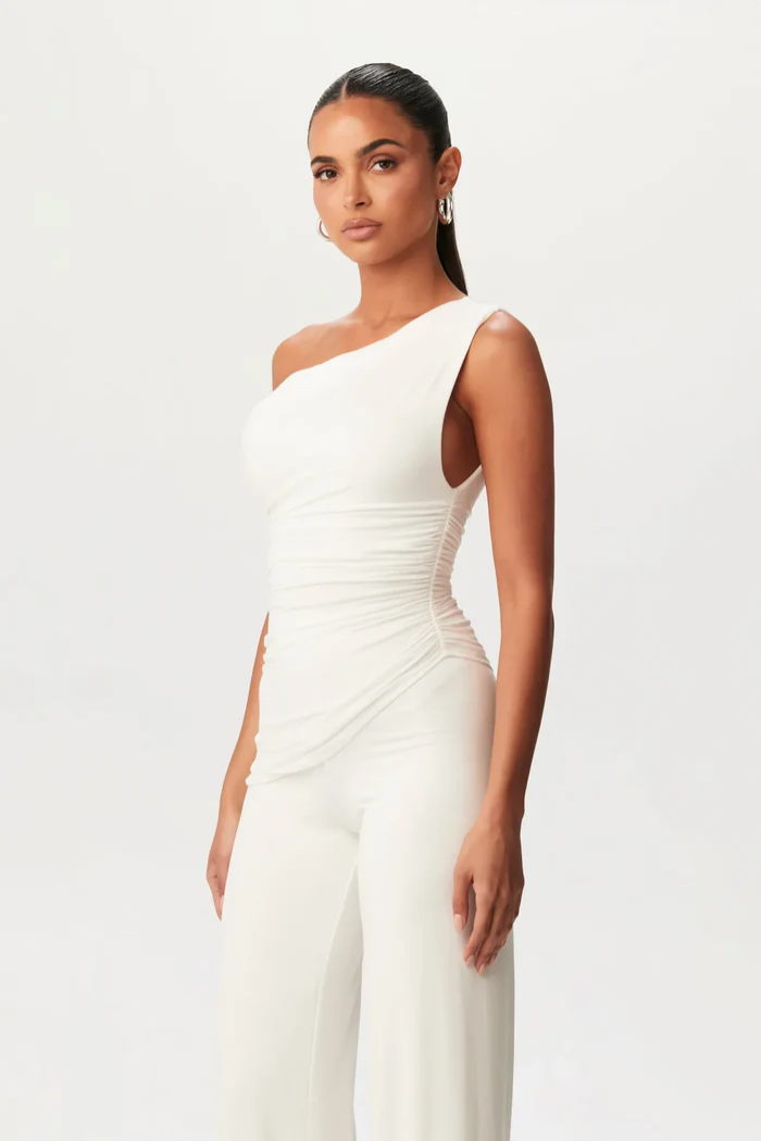 Lunavia – Draped silhouette – One-shoulder jumpsuit-15150289387904-Santi Vento Atelier