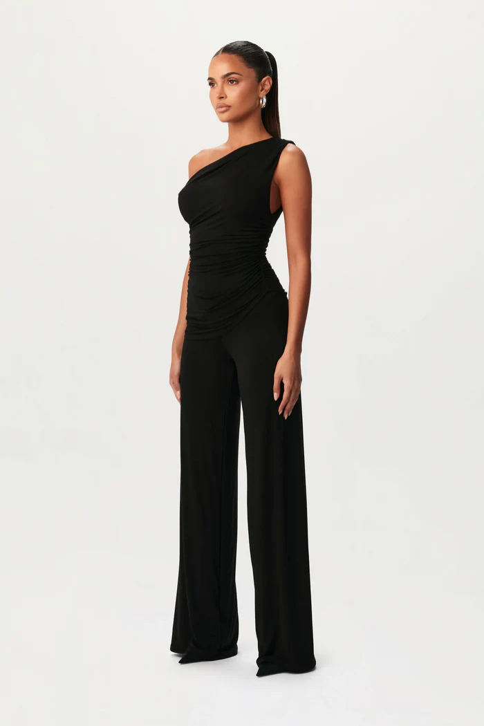 Lunavia – Draped silhouette – One-shoulder jumpsuit-15150289387904-Santi Vento Atelier