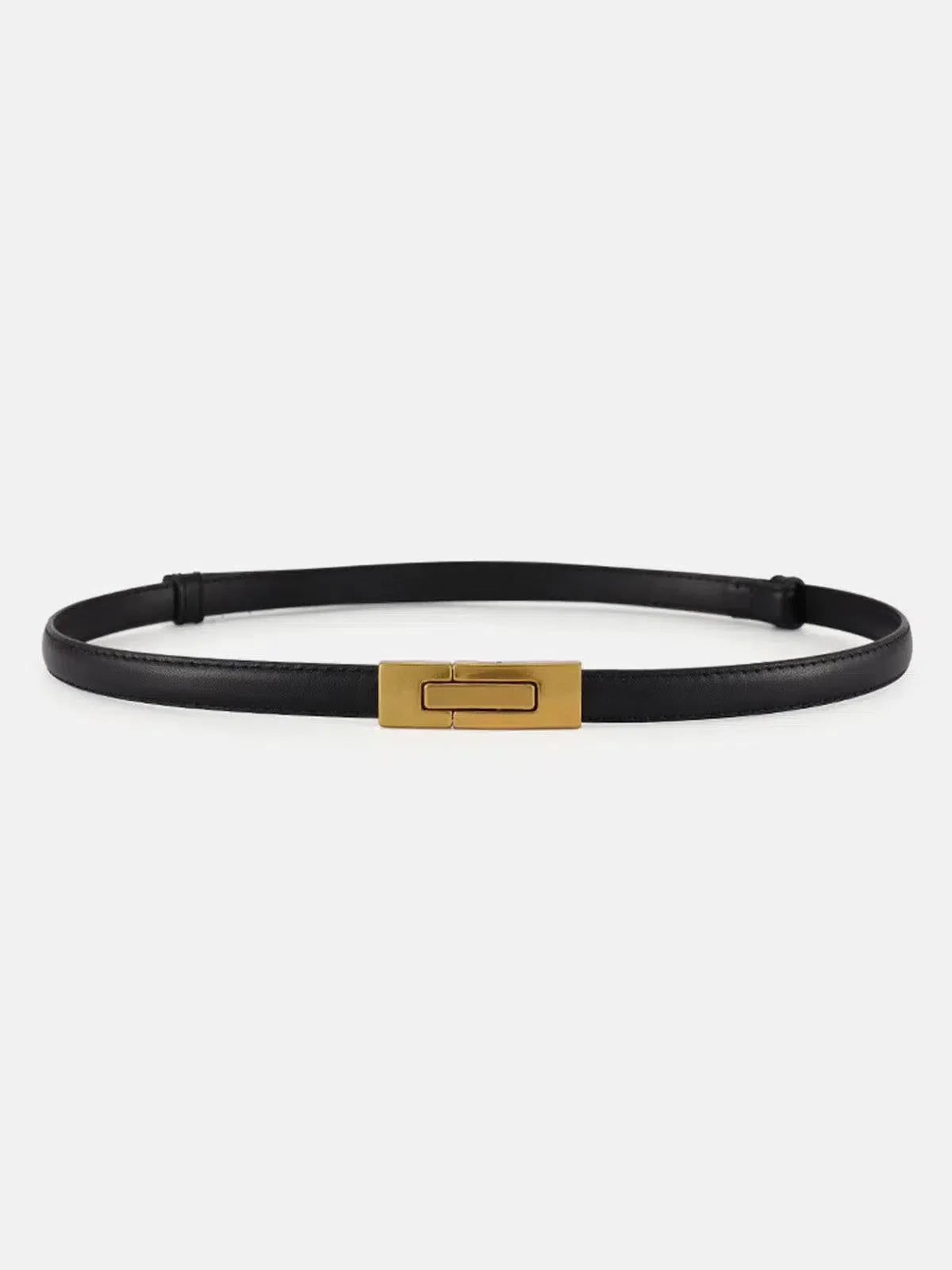 Lyra – Sleek durable finish – Faux leather belt-15137956069760-Santi Vento Atelier