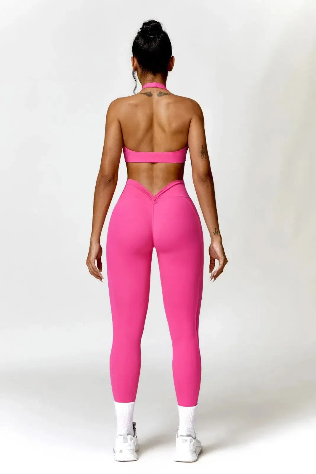 Lyselle – Side pocket – High-waisted leggings-15138001420672-Santi Vento Atelier