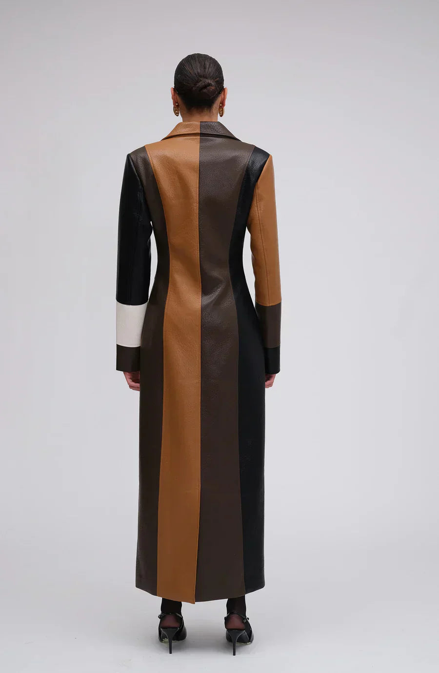 Milassi – Mosaic flair – Trench coat-15140855808384-Santi Vento Atelier