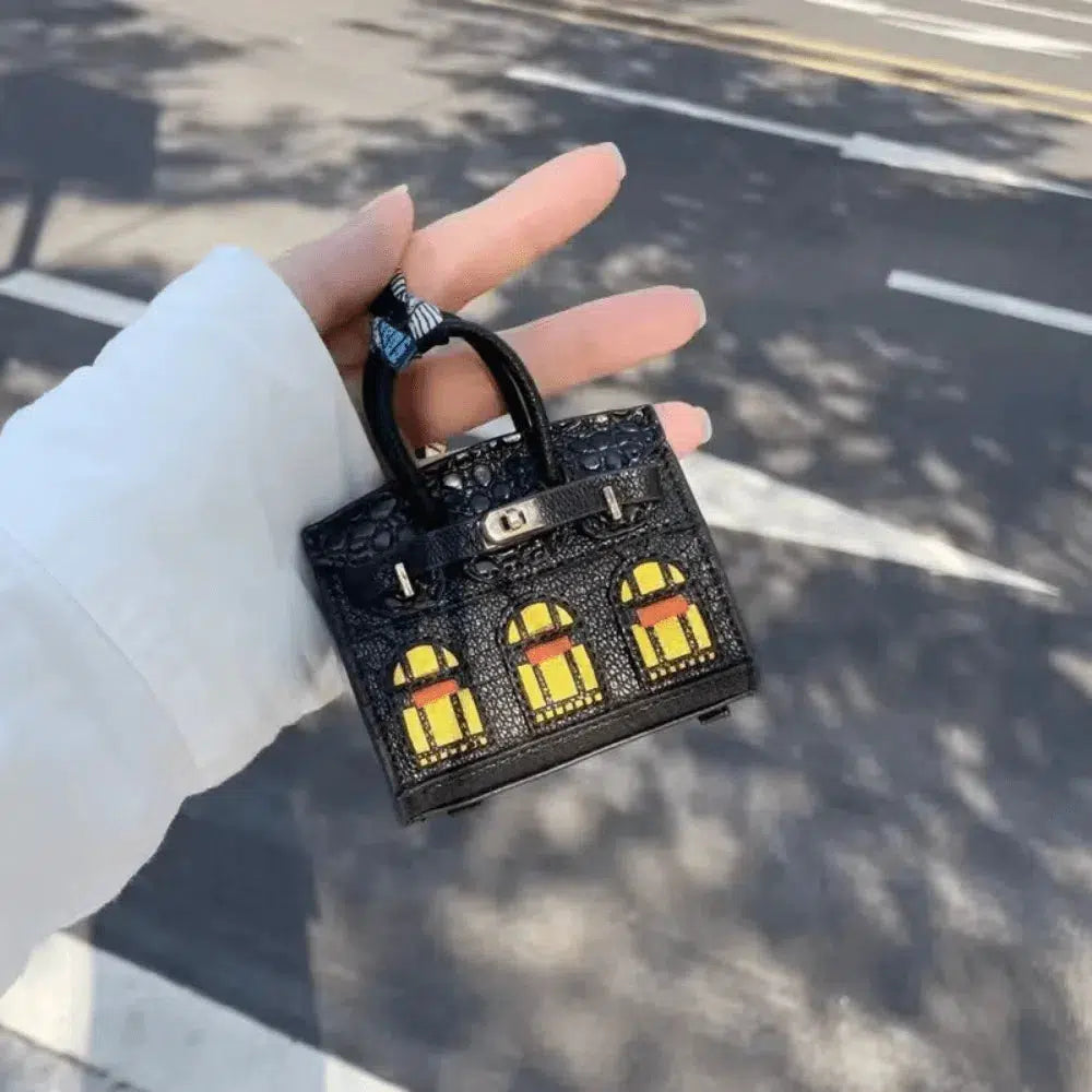 Mini – Sleek minimalist design – Bag charm-15137984971136-Santi Vento Atelier