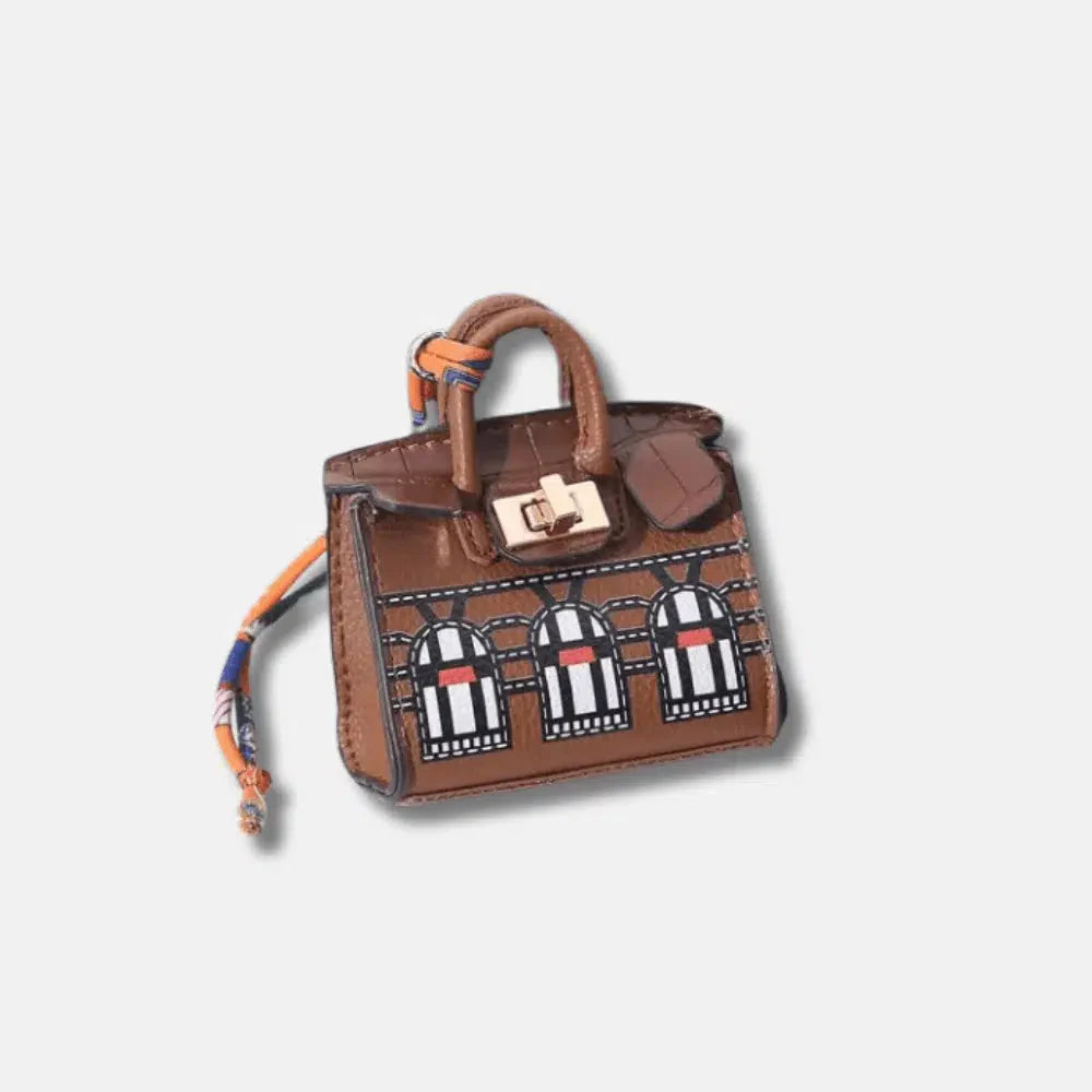 Mini – Sleek minimalist design – Bag charm-15137984971136-Santi Vento Atelier