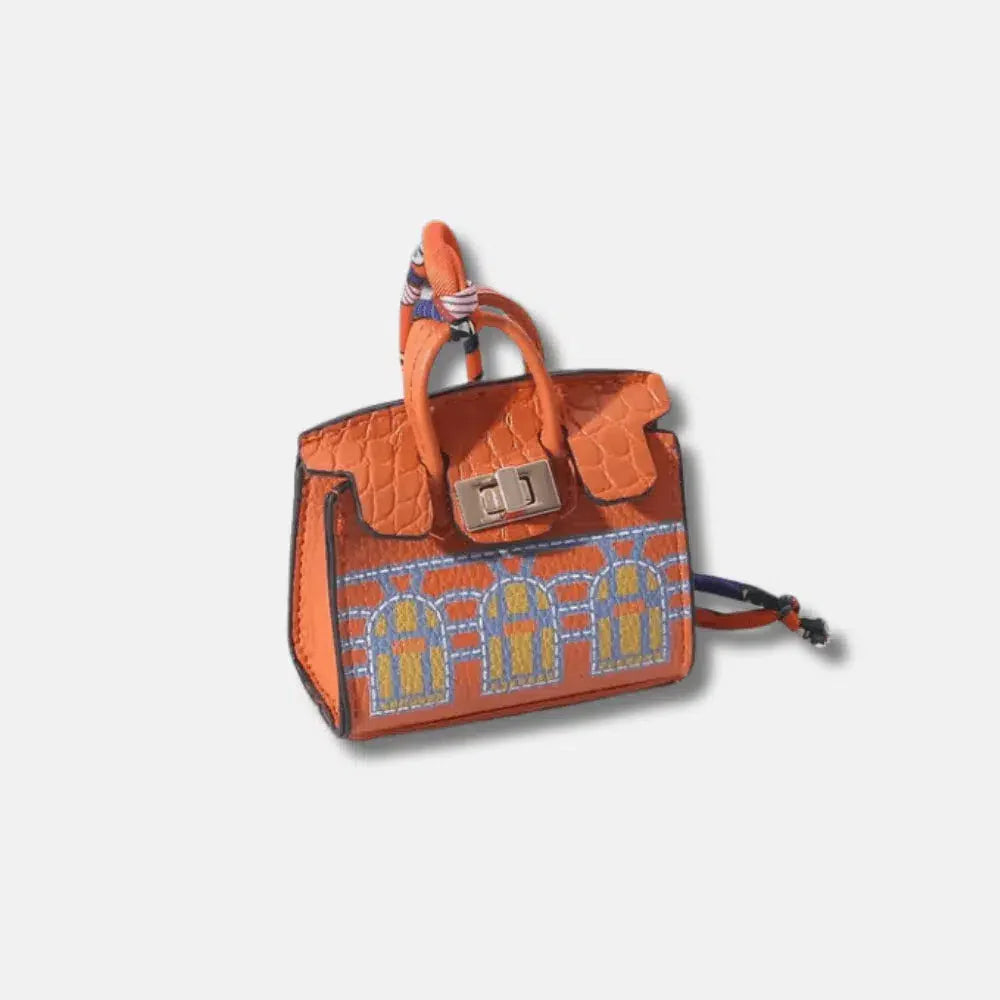 Mini – Sleek minimalist design – Bag charm-15137984971136-Santi Vento Atelier