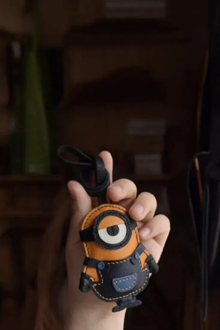 Minion – Fun character – Bag charm-15137985855872-Santi Vento Atelier