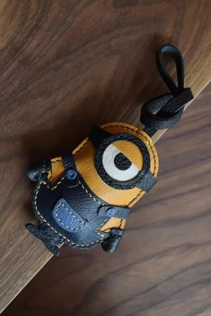 Minion – Fun character – Bag charm-15137985855872-Santi Vento Atelier