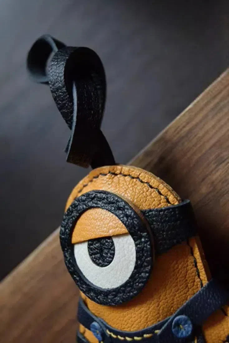Minion – Fun character – Bag charm-15137985855872-Santi Vento Atelier