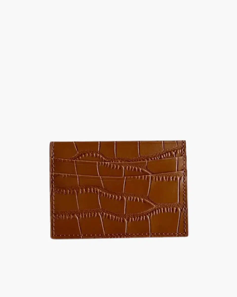 Mira – Luxe textured finish – Card holder-15137975239040-Santi Vento Atelier