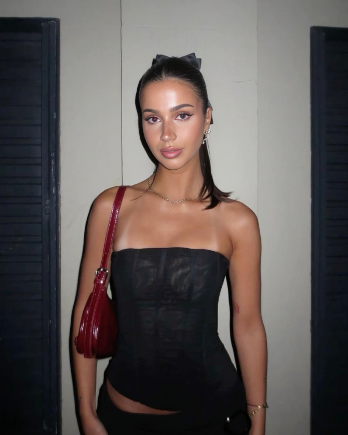 Mira – Sheer ruched – Strapless corset top-15157721694592-Santi Vento Atelier