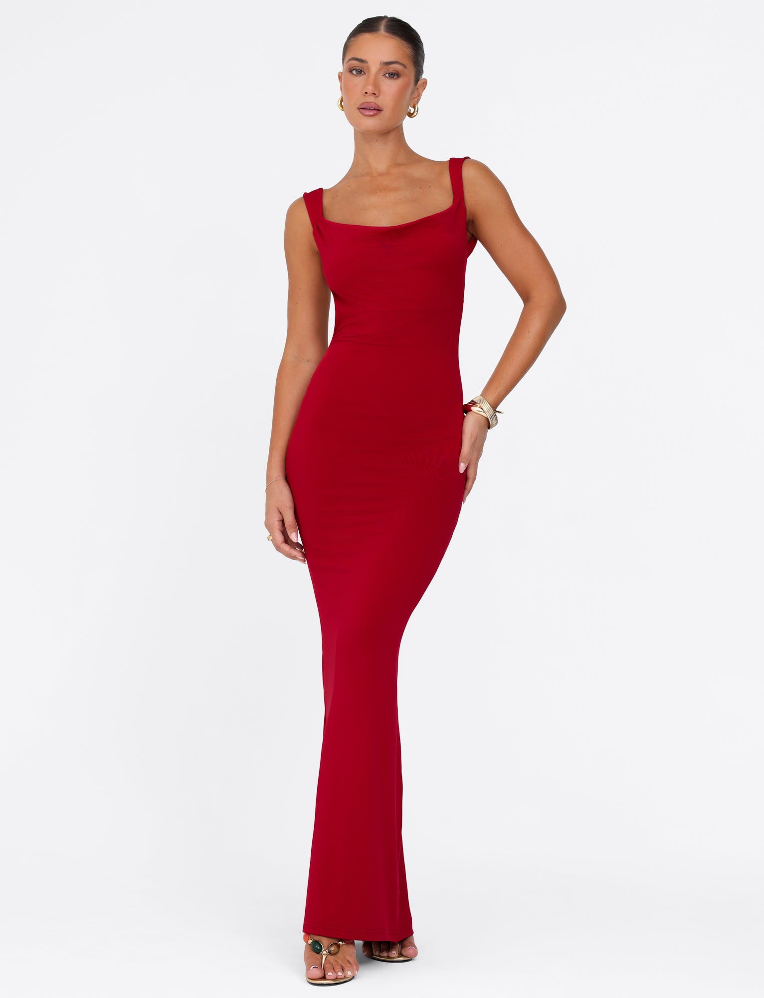 Morana – Open back silhouette – Maxi dress-15147633443200-Santi Vento Atelier