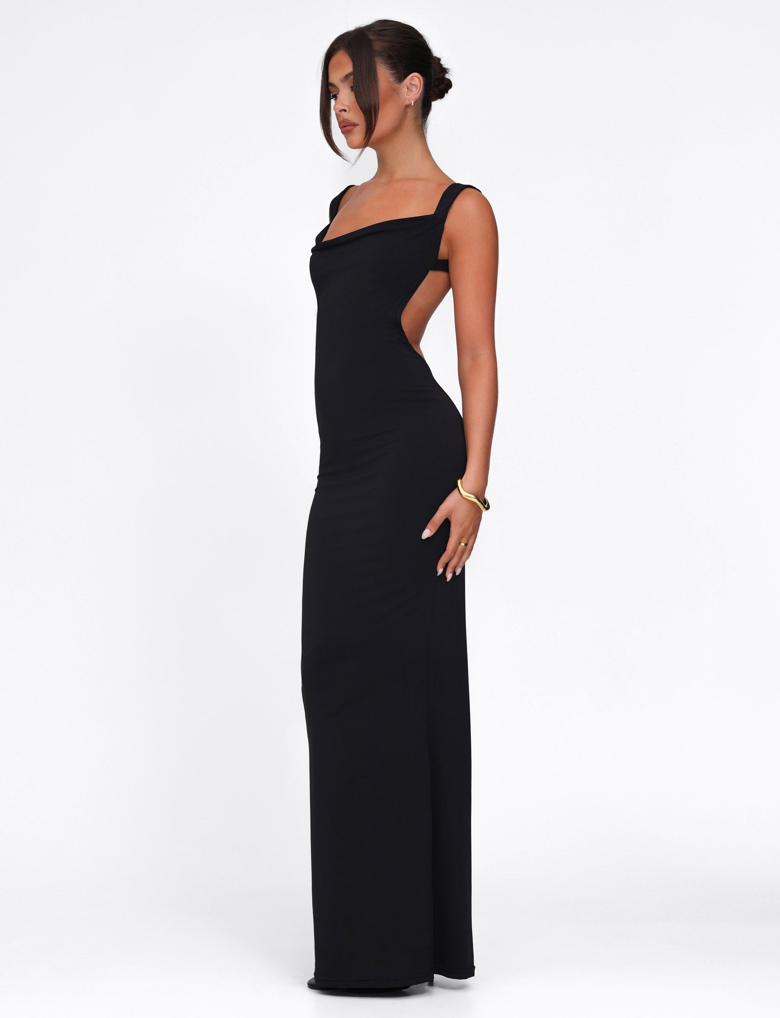 Morana – Open back silhouette – Maxi dress-15147633443200-Santi Vento Atelier