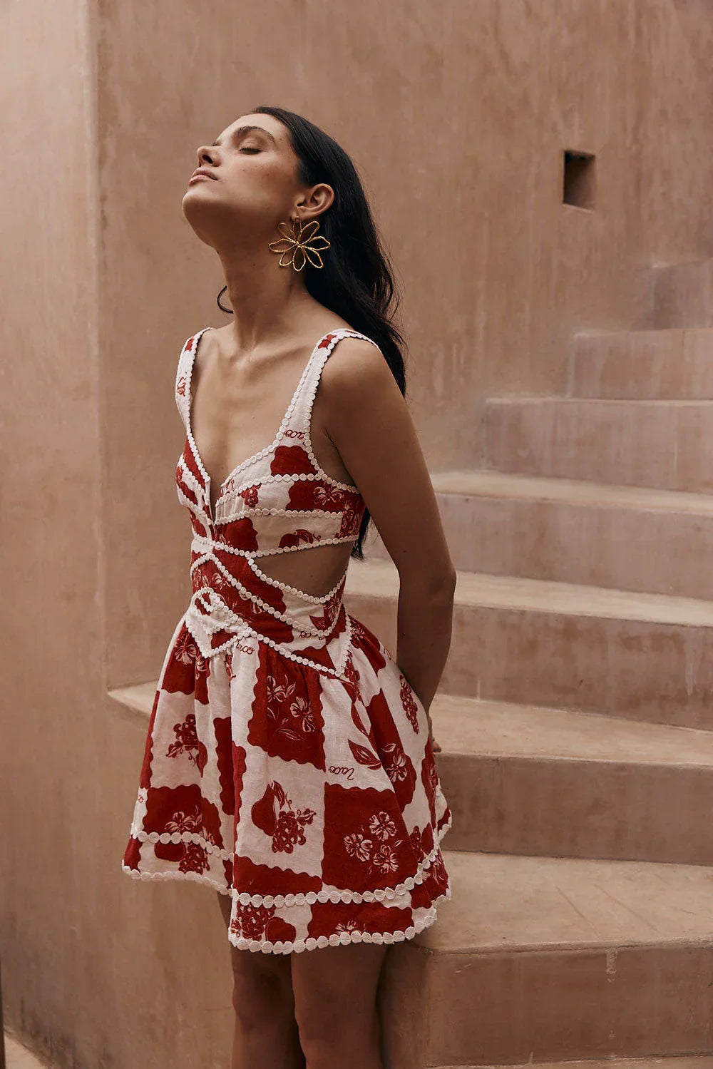 Nashira – Romantic bloom – Mini dress-15140815503744-Santi Vento Atelier