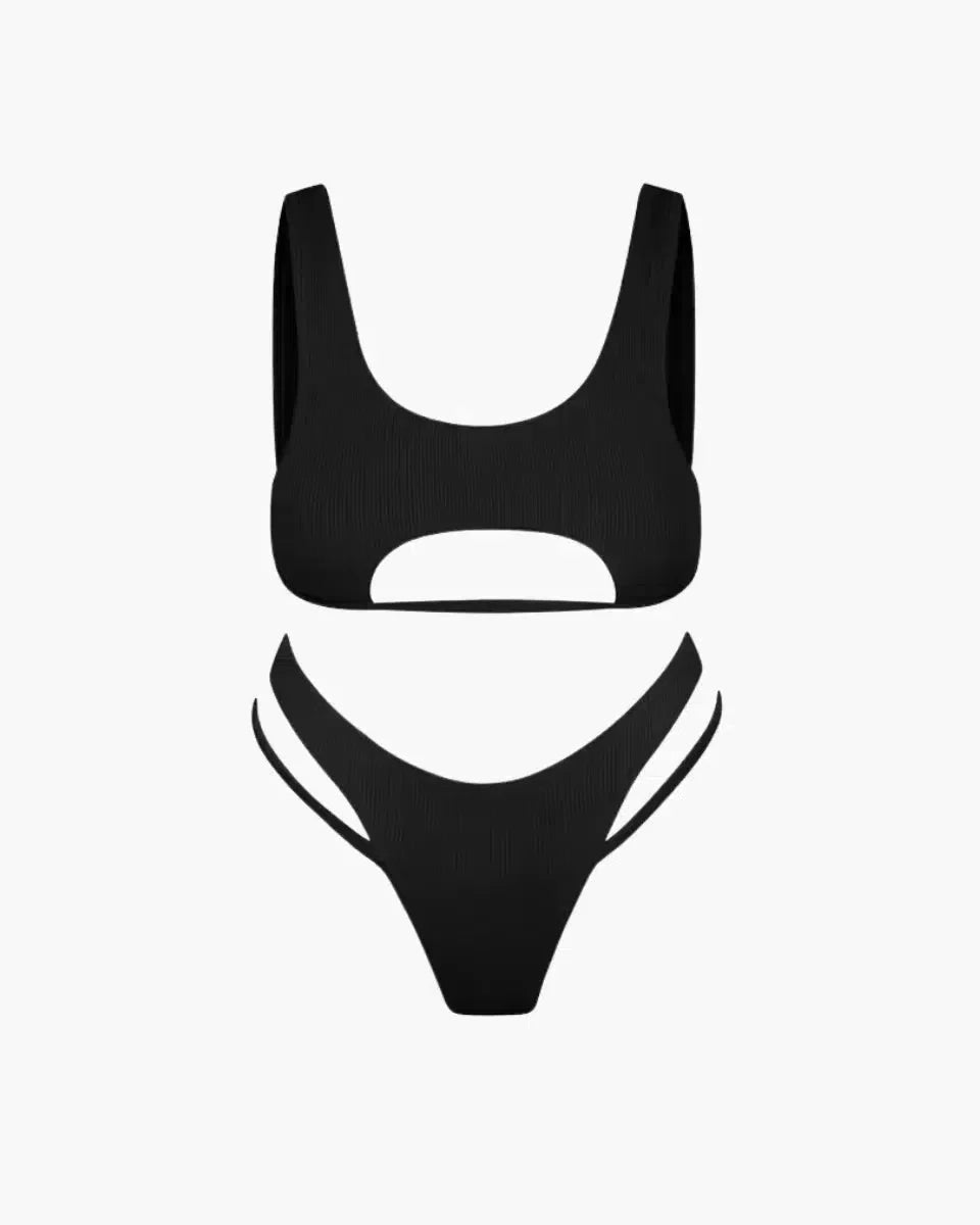 Nerella – Cutout top – High-waisted bikini set-15138009055616-Santi Vento Atelier