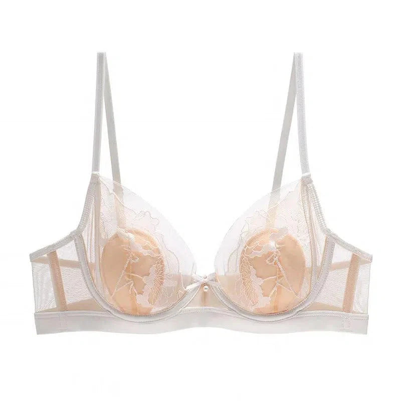 Nivara – Mesh floral – Lingerie set-15138004828544-Santi Vento Atelier