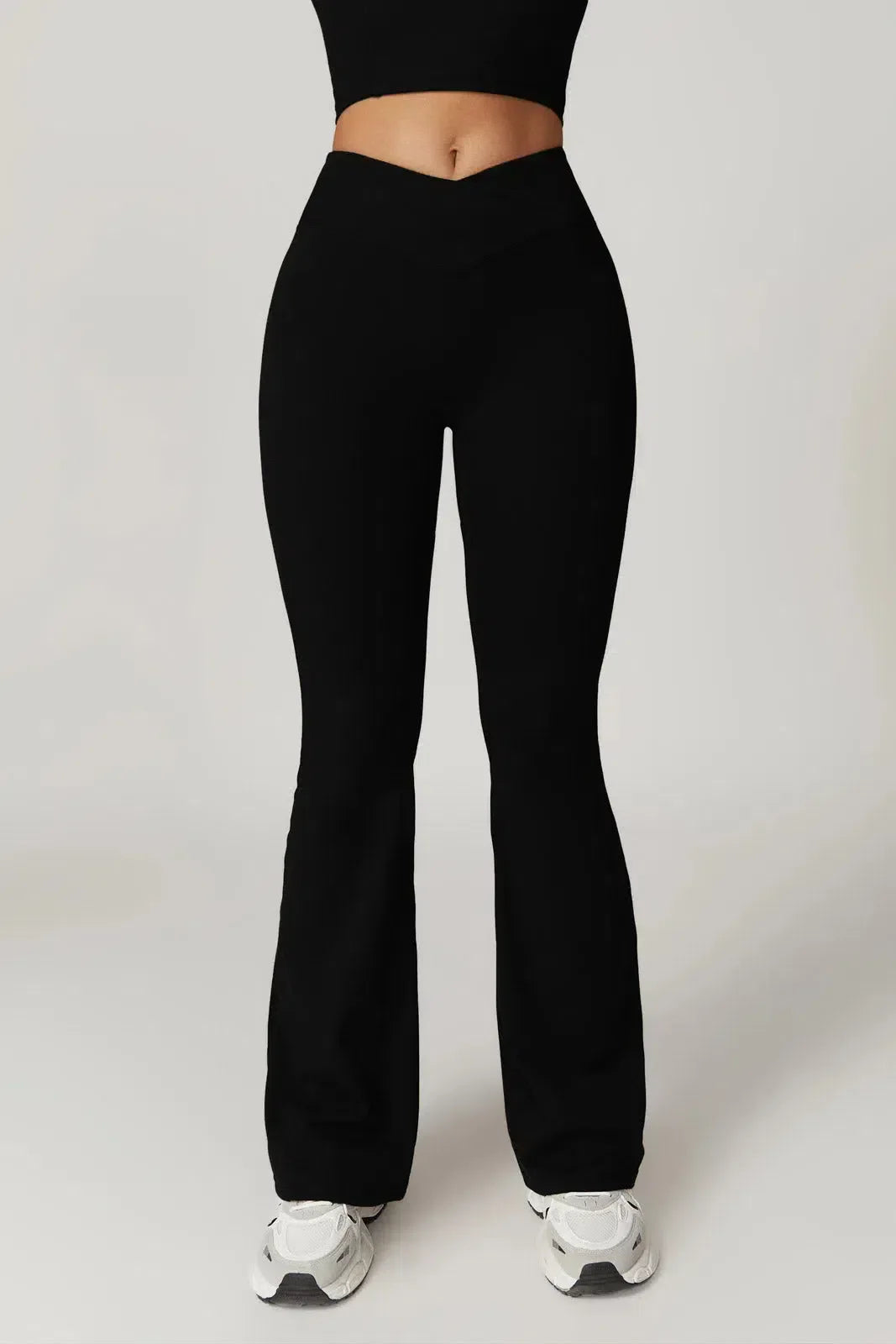 Palmira – U-neckline – Sports bra & flared leggings set-15138002829696-Santi Vento Atelier