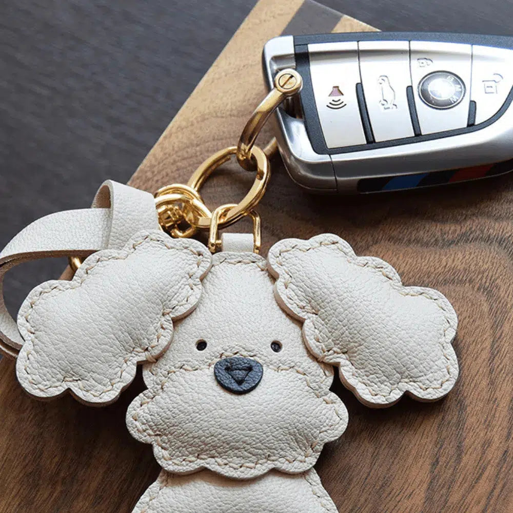 Poodle Puppy – Adorable design – Bag charm-15137986118016-Santi Vento Atelier