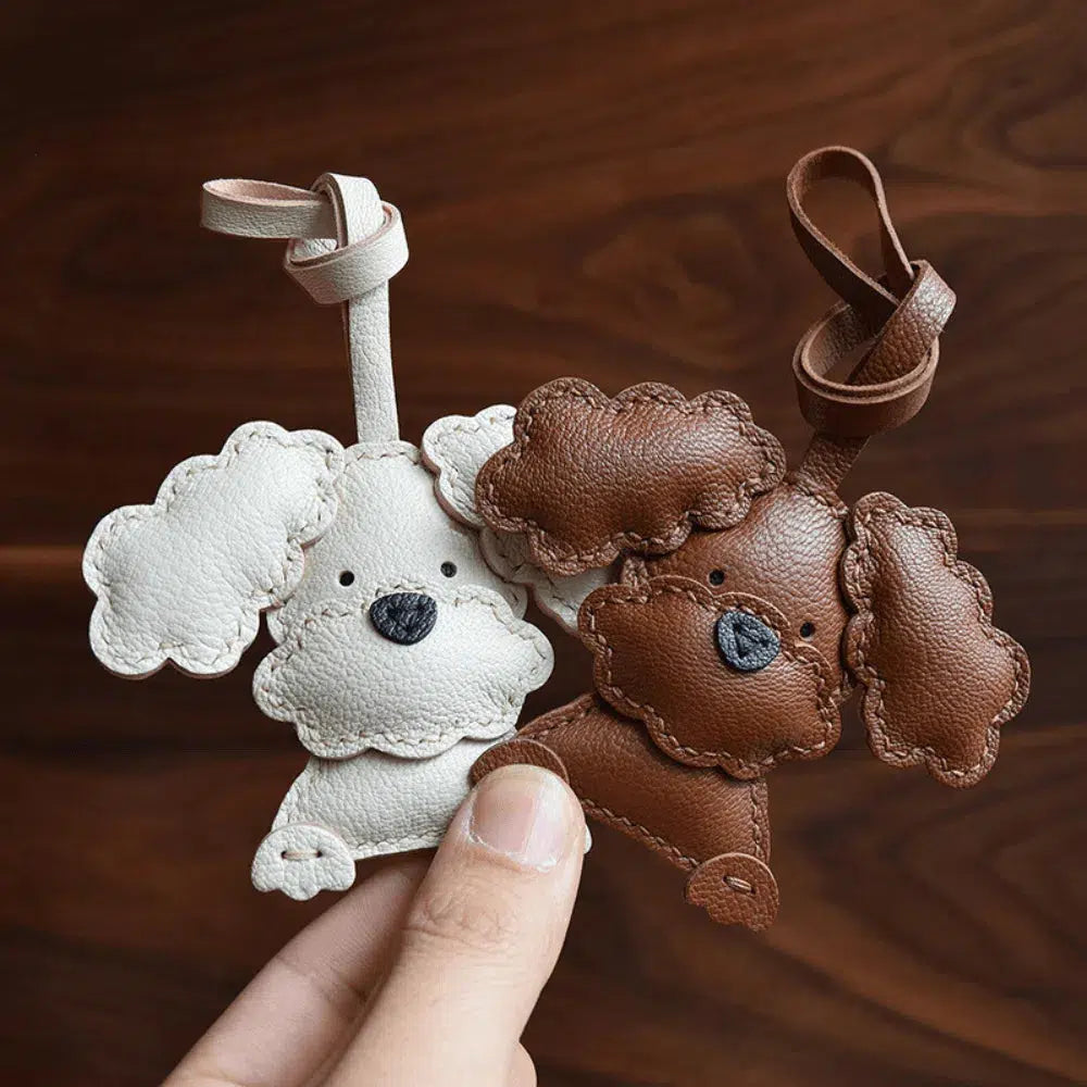 Poodle Puppy – Adorable design – Bag charm-15137986118016-Santi Vento Atelier