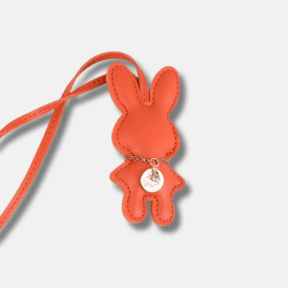 Rabbit – Cute rabbit design – Bag charm-15137985134976-Santi Vento Atelier