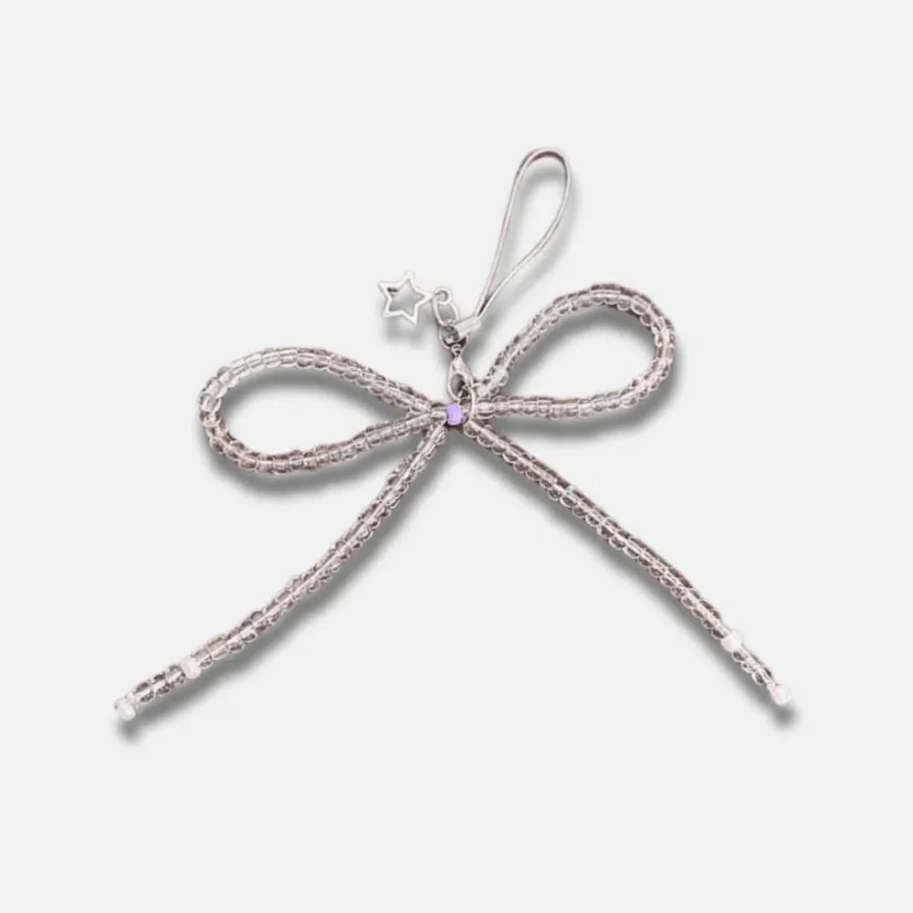 Ribbon – Elegant ribbon design – Bag charm-15137985429888-Santi Vento Atelier