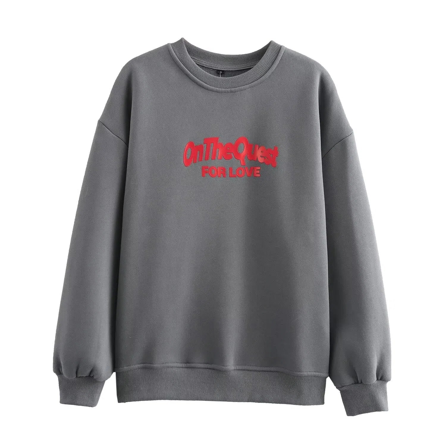 Riven – Crew neck sweatshirt & jogger-style pants – Lounge set-15141242175872-Santi Vento Atelier