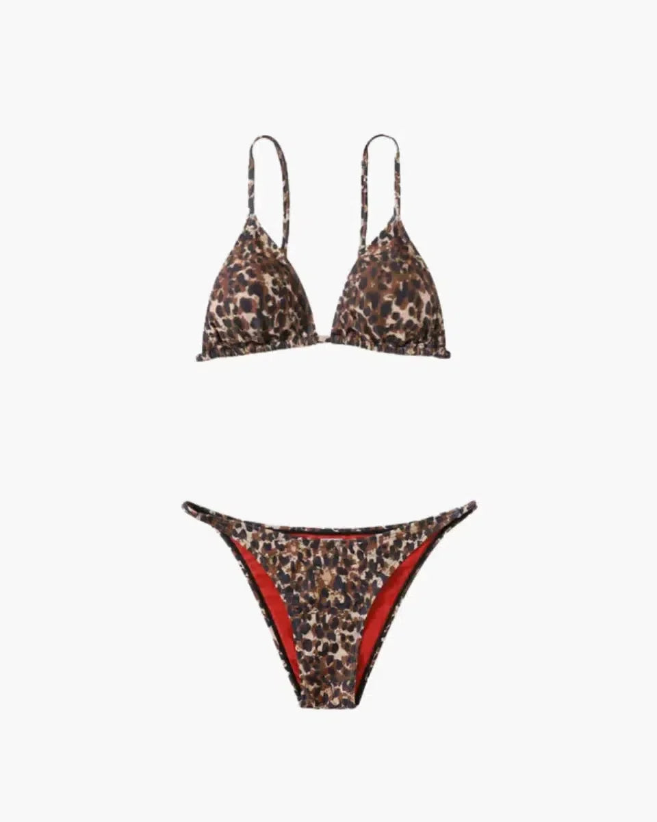 Rivora – Adjustable straps – Leopard bikini set-15138008990080-Santi Vento Atelier