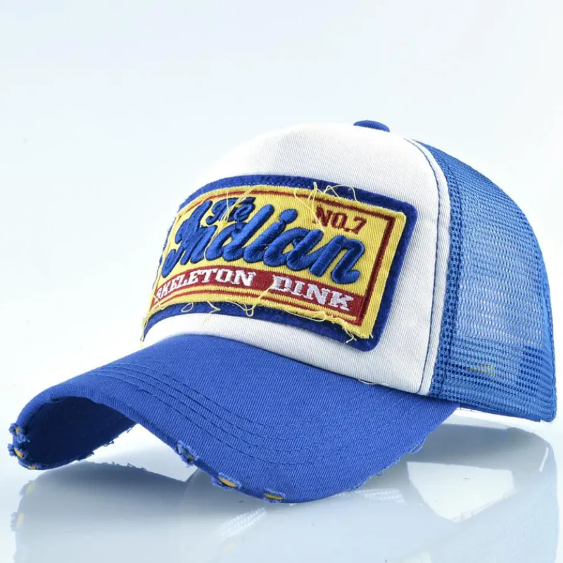 Rokellan – Distressed patch – Trucker cap-15144695923072-Santi Vento Atelier