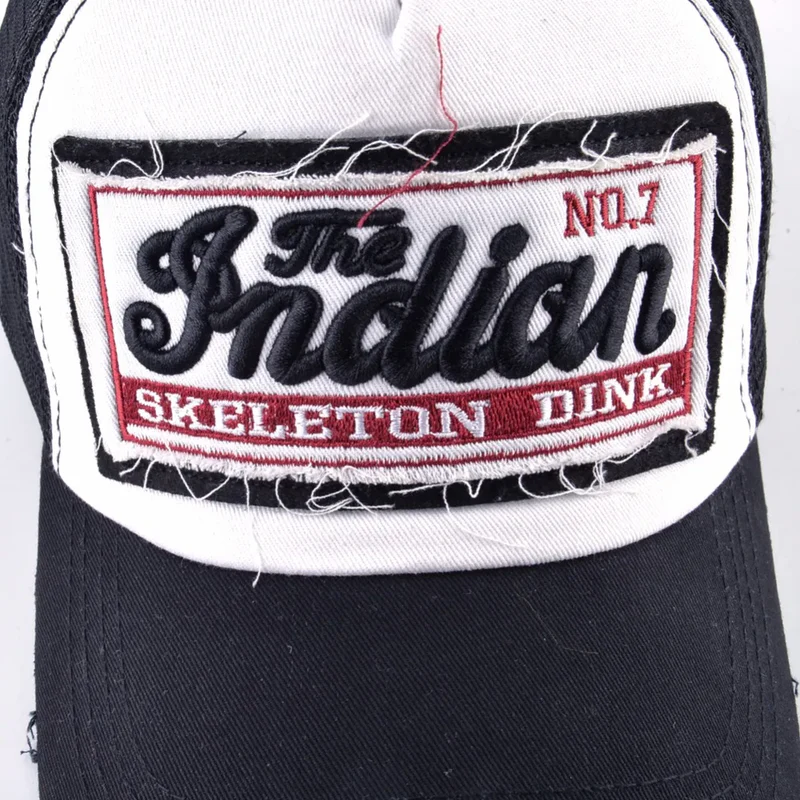 Rokellan – Distressed patch – Trucker cap-15144695923072-Santi Vento Atelier