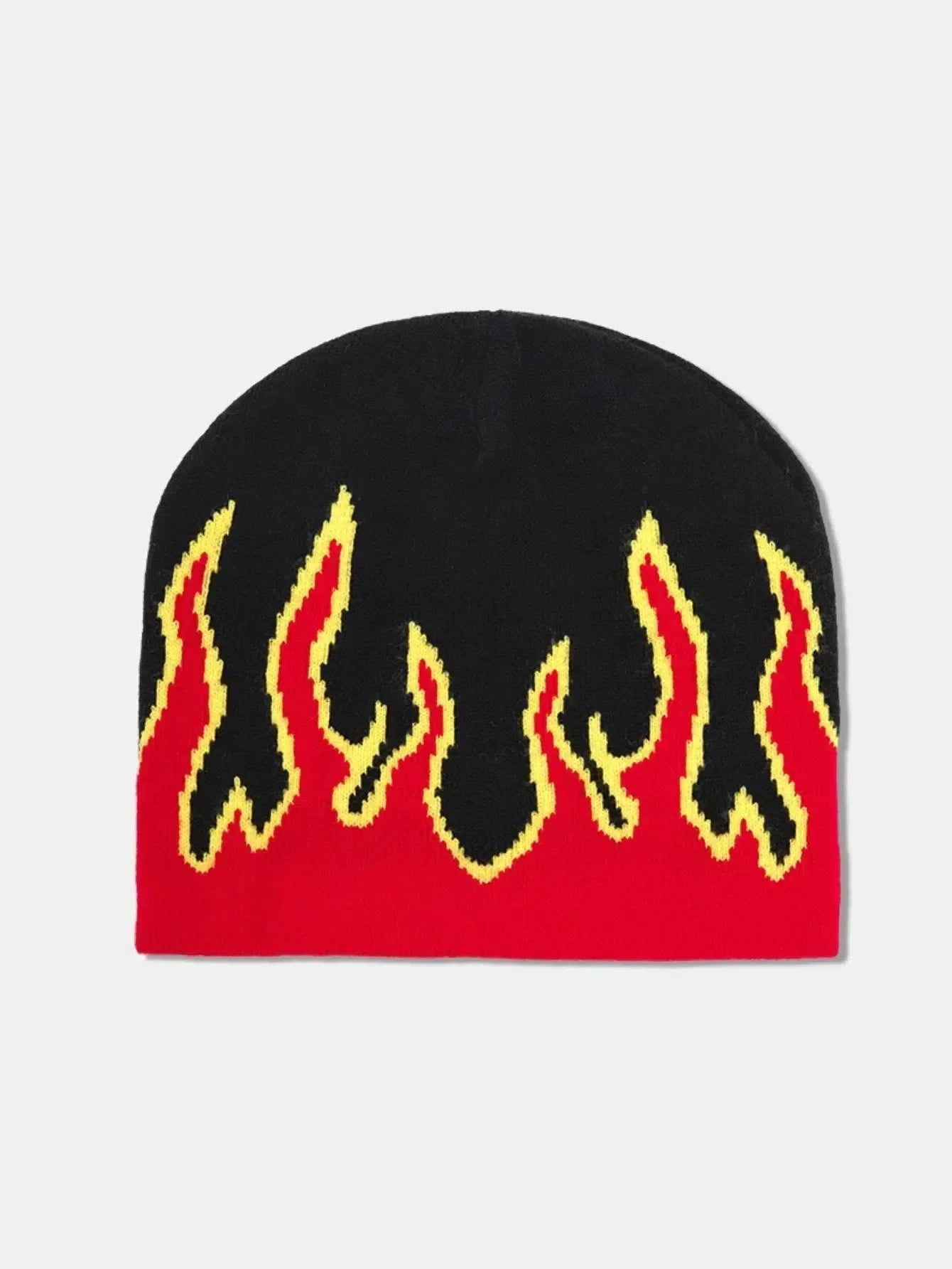 Rosalisse – Rib-knit flame – Beanie-15137968161152-Santi Vento Atelier