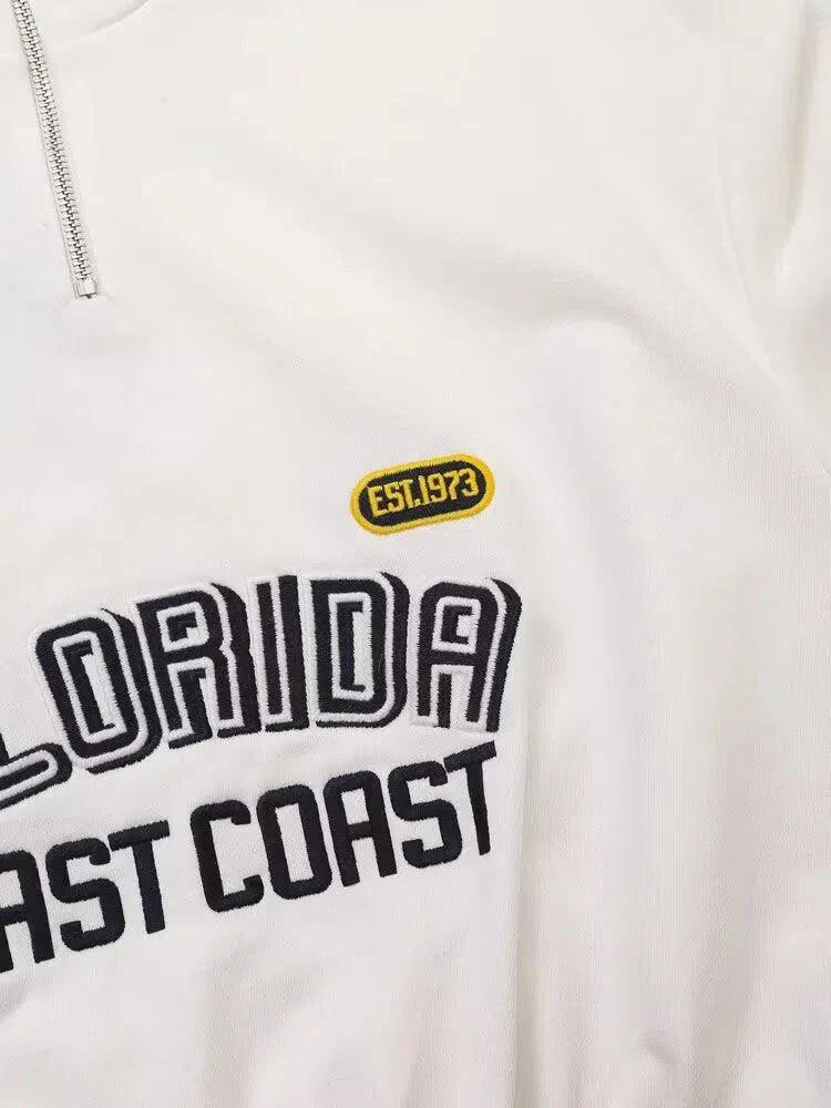 Savannah – Wide-leg pants – Coastal half-zip set-15141242208640-Santi Vento Atelier