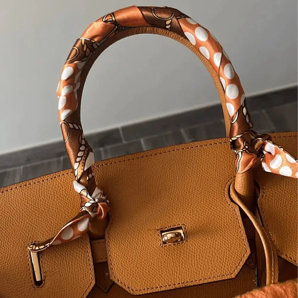 Scarf – Elegant design – Bag charm-15137984938368-Santi Vento Atelier