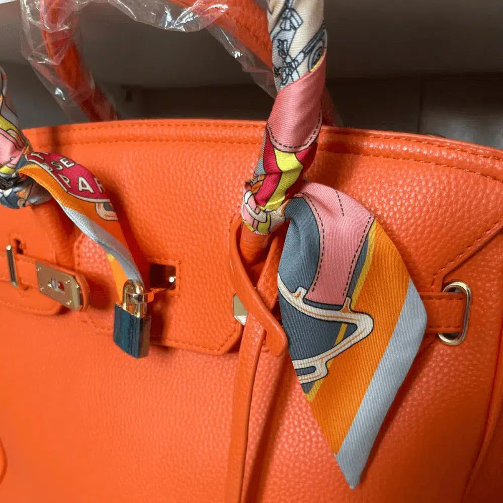 Scarf – Elegant design – Bag charm-15137984938368-Santi Vento Atelier