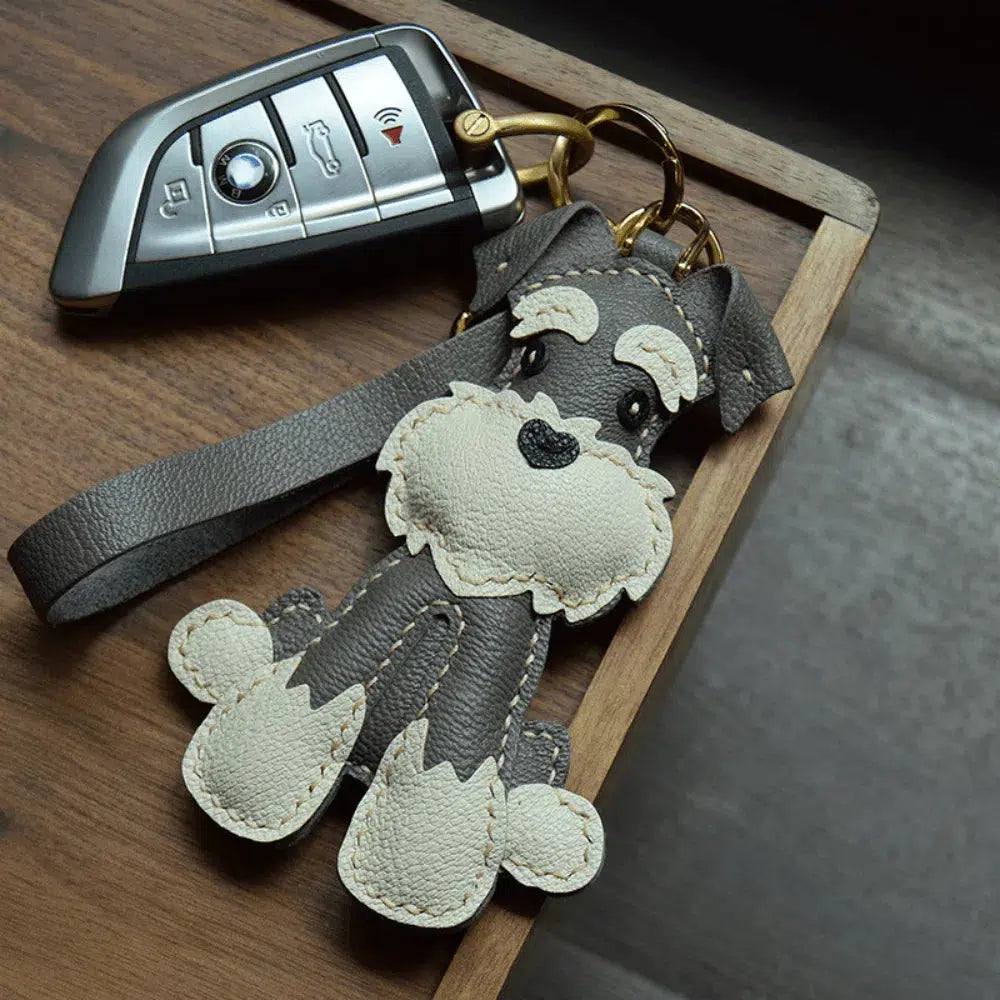 Schnauzer – Charming design – Bag charm-15137986183552-Santi Vento Atelier
