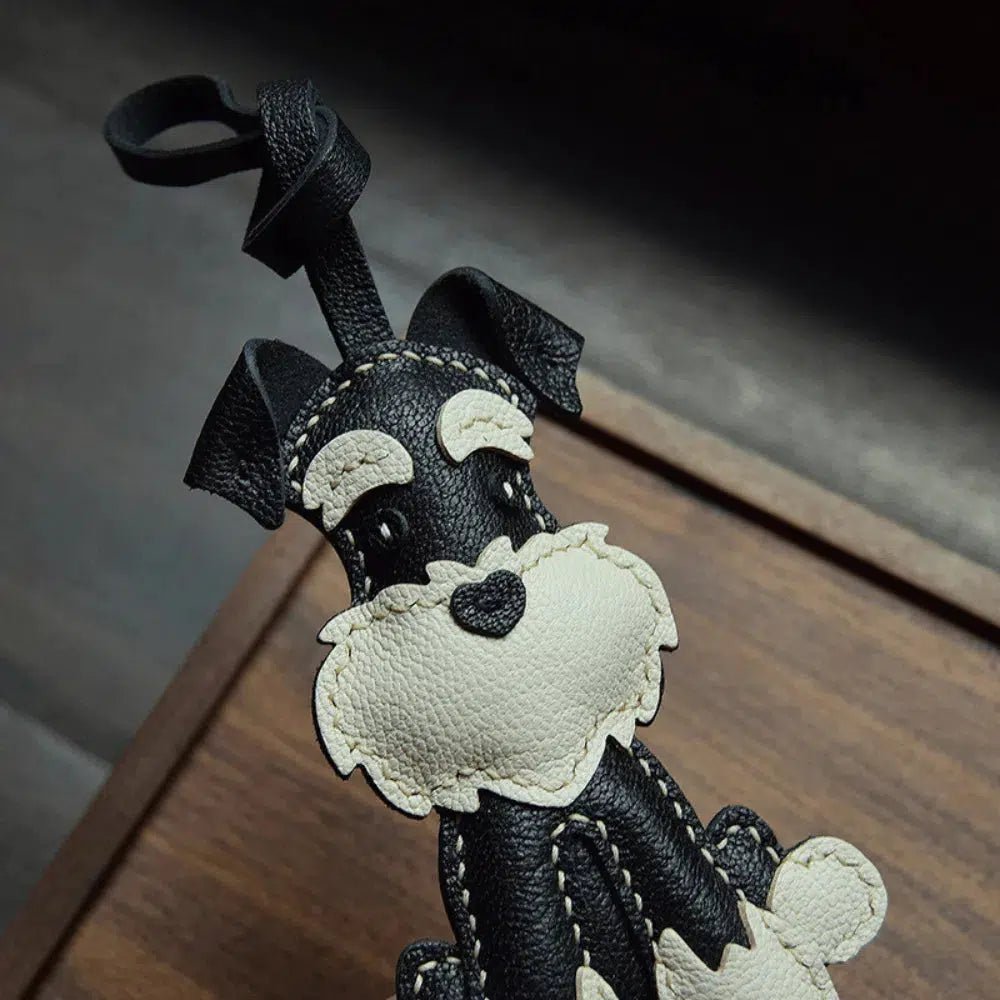 Schnauzer – Charming design – Bag charm-15137986183552-Santi Vento Atelier