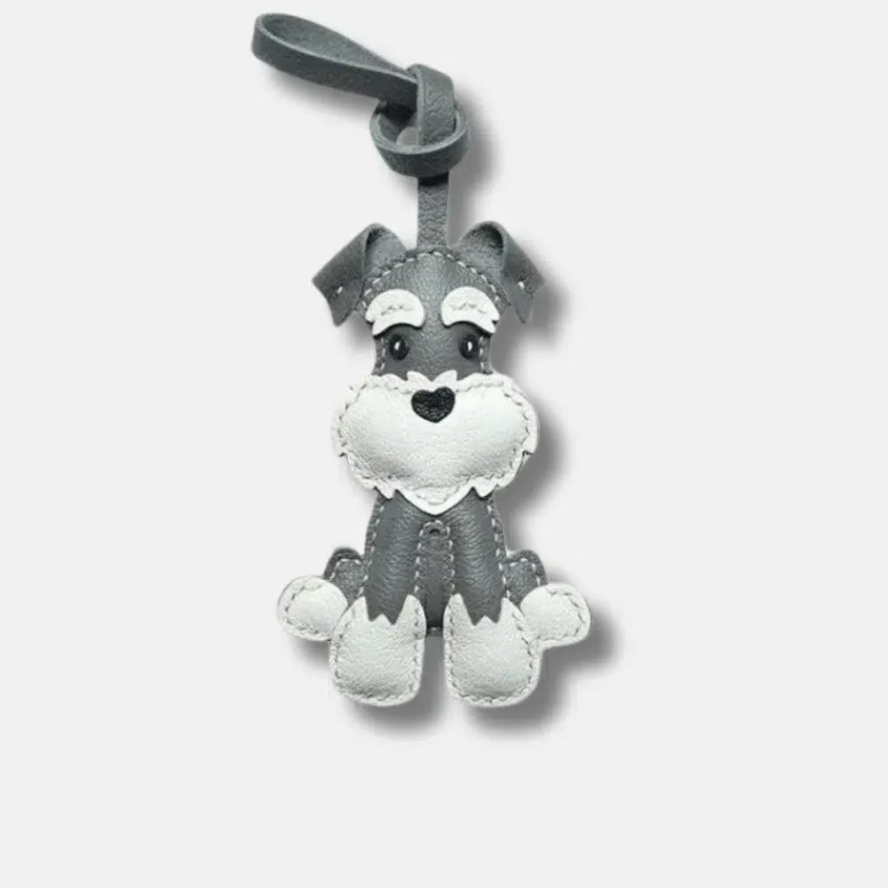 Schnauzer – Charming design – Bag charm-15137986183552-Santi Vento Atelier