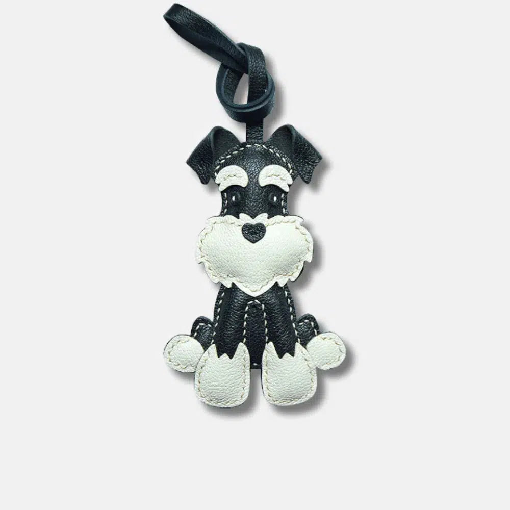 Schnauzer – Charming design – Bag charm-15137986183552-Santi Vento Atelier