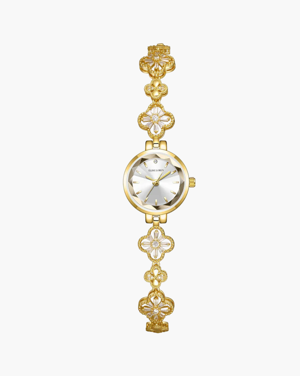 Seraphina Luxe – Floral design – Bracelet watch-15137986871680-Santi Vento Atelier